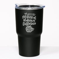 100 Days Of Making A Difference 100 Days Of School Tumbler