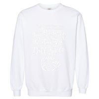 100 Days Of Making A Difference 100 Days Of School Garment-Dyed Sweatshirt
