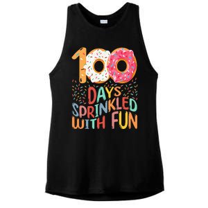 100 Days Of School Kindergarten 100th Day Of School Ladies PosiCharge Tri-Blend Wicking Tank