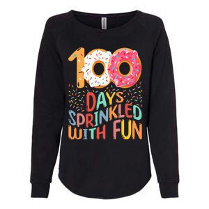 100 Days Of School Kindergarten 100th Day Of School Womens California Wash Sweatshirt