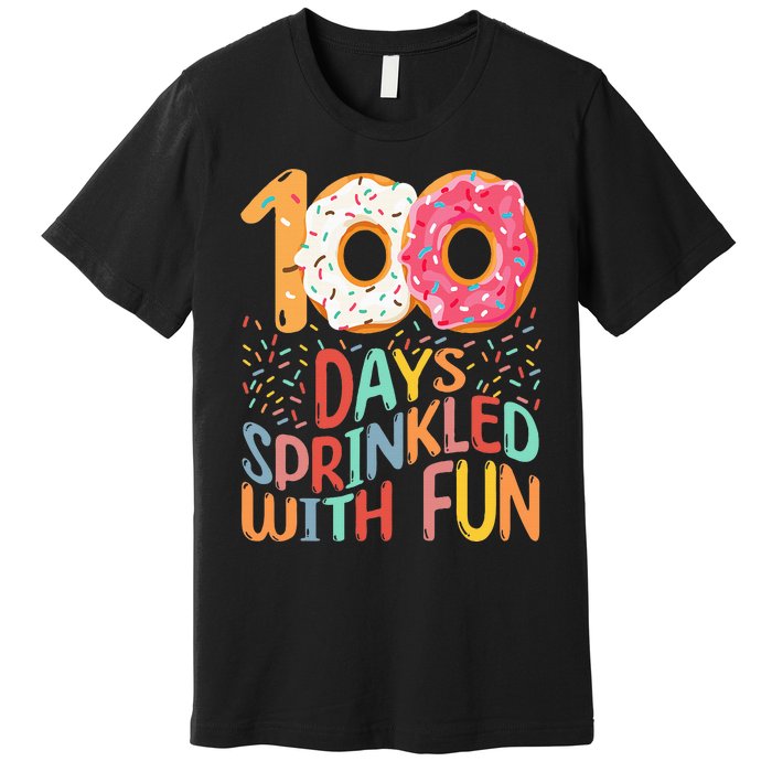 100 Days Of School Kindergarten 100th Day Of School Premium T-Shirt