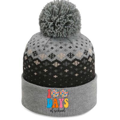 100 Days Of School Disco Celebration The Baniff Cuffed Pom Beanie