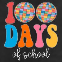100 Days Of School Disco Celebration Adult Drive Performance Visor