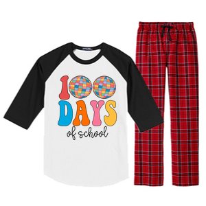 100 Days Of School Disco Celebration Raglan Sleeve Pajama Set