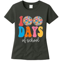100 Days Of School Disco Celebration Womens T-Shirt