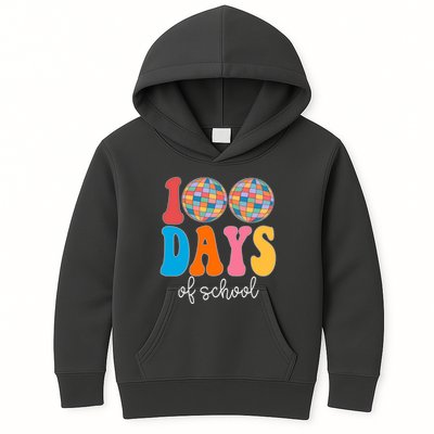100 Days Of School Disco Celebration Kids Hoodie