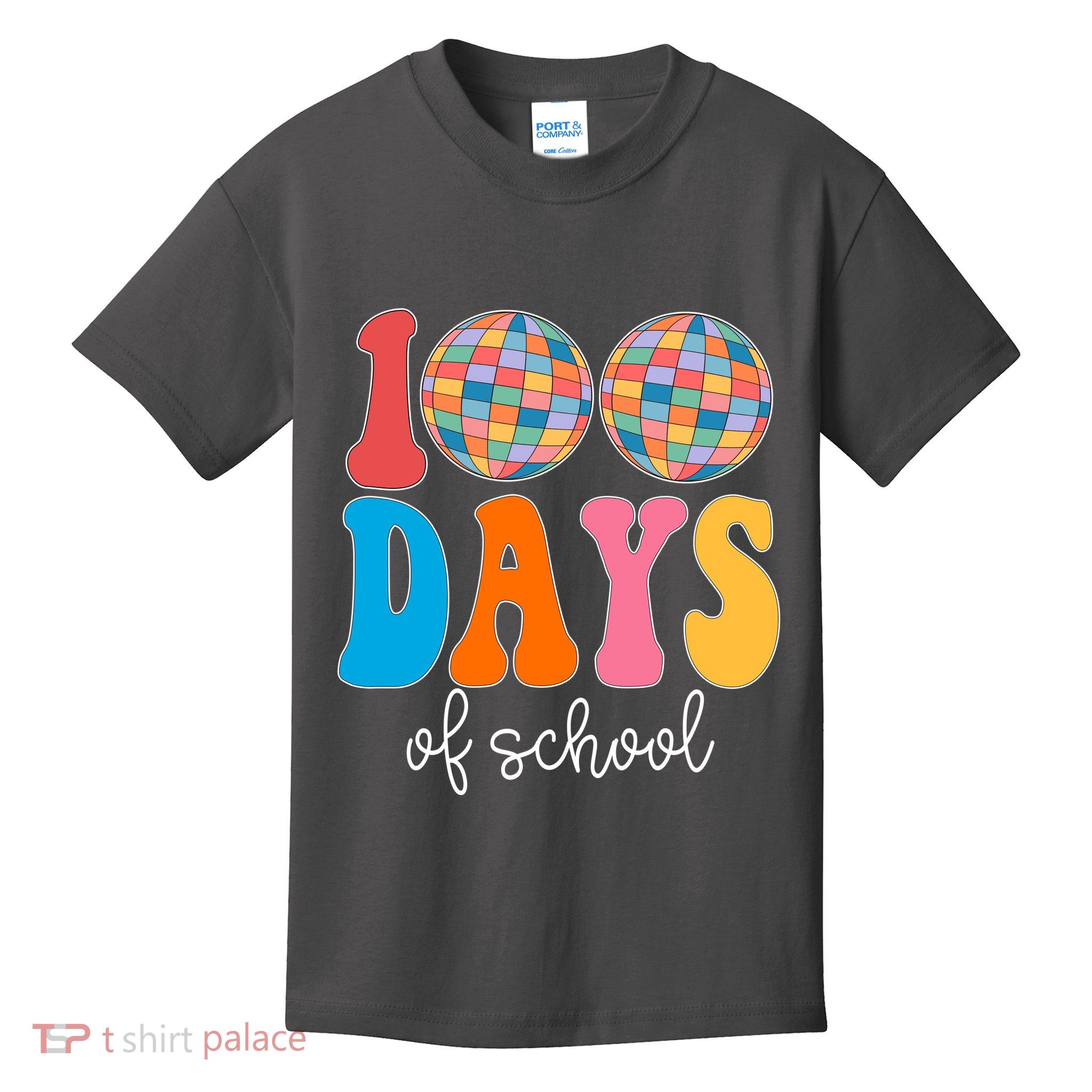 100 Days Of School Disco Celebration Kids T-Shirt