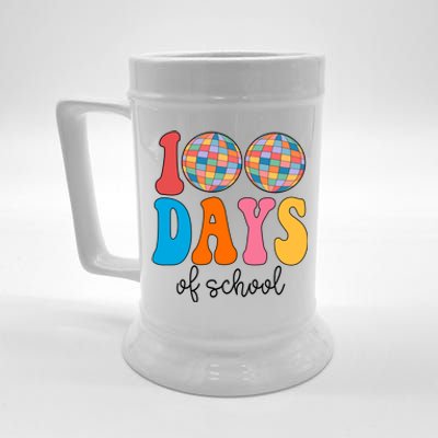 100 Days Of School Disco Celebration Beer Stein