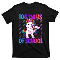 100 Days Of School Unicorn 100 Days Smarter 100th Day T-Shirt