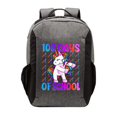 100 Days Of School Unicorn 100 Days Smarter 100th Day Vector Backpack