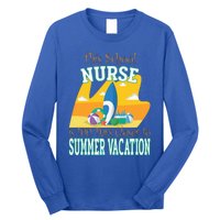 100 Days Of School Nurse Great Gift Funny 100th Day Of School Gift Long Sleeve Shirt