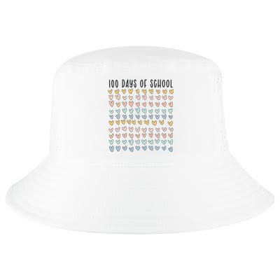 100 Days Of School 100 Days Of Hearts Cool Comfort Performance Bucket Hat