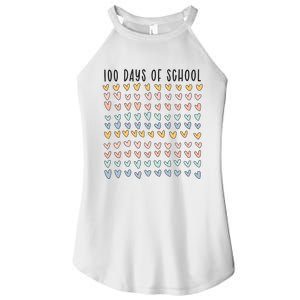 100 Days Of School 100 Days Of Hearts Women's Perfect Tri Rocker Tank