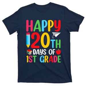 120th Day Of School Teachers Happy 120 Days Of 1st Grade T-Shirt