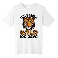 100th Day Of School Wild 100 Days Leopard Cheetah Tiger Lion Tall Fusion ChromaSoft Performance T-Shirt