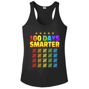 100 Days Of School Smarter For 100th Day Student Teacher Cool Gift Ladies PosiCharge Competitor Racerback Tank