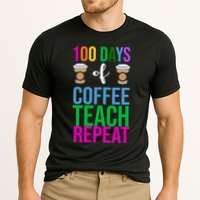100 Days Of School Coffee Teach Repeat Performance Shirt