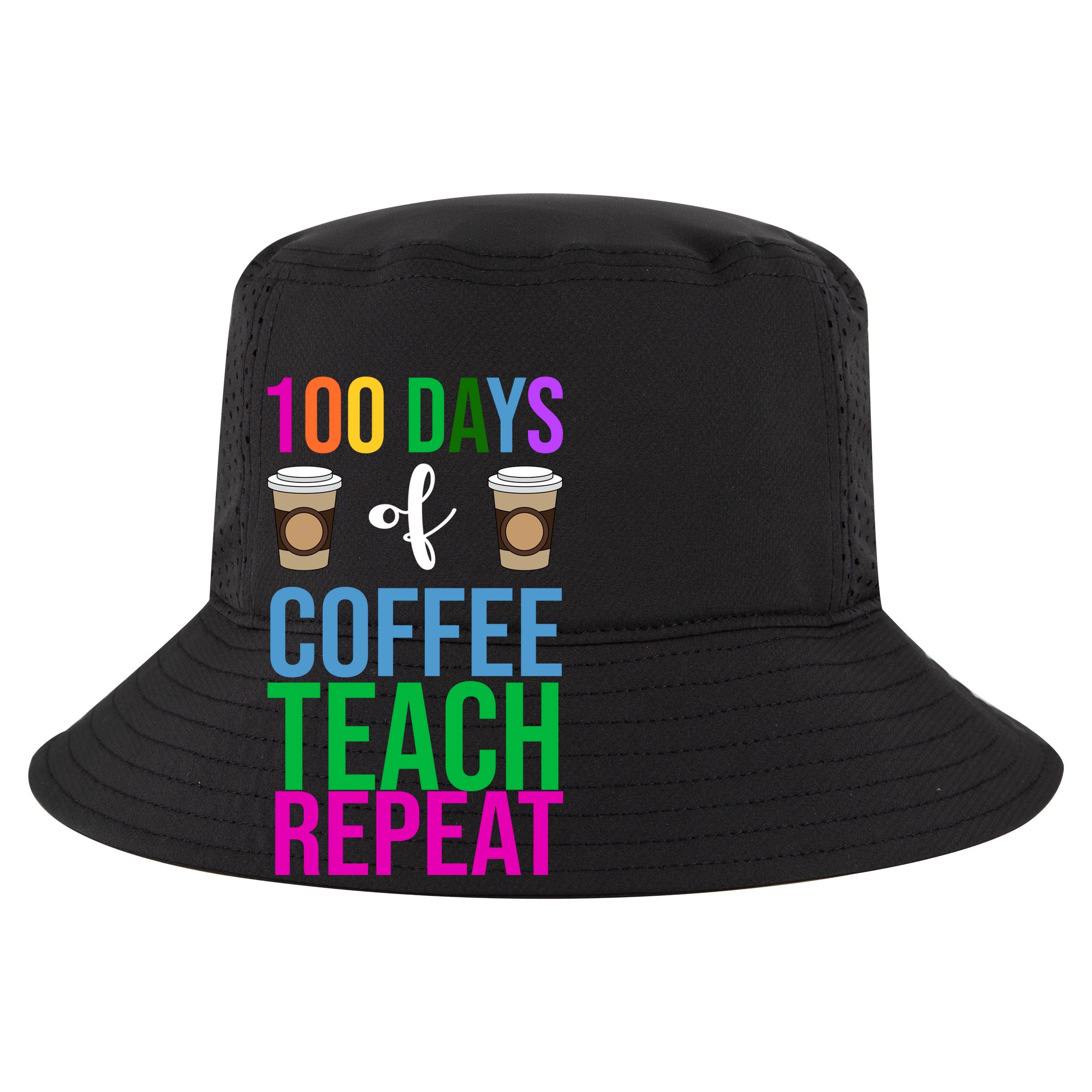 100 Days Of School Coffee Teach Repeat 15oz Campfire Ceramic Mug