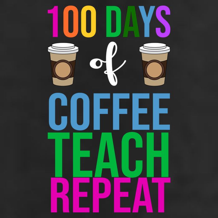 100 Days Of School Coffee Teach Repeat 15oz Campfire Ceramic Mug