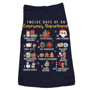 12 Days Of An Emergency Department Er Nurse Christmas Doggie Tank