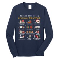 12 Days Of An Emergency Department Er Nurse Christmas Long Sleeve Shirt