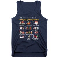 12 Days Of An Emergency Department Er Nurse Christmas Tank Top