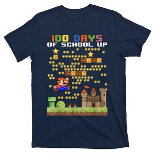 100 Days Of School MariöSüper Gamer Video Game Boys Girls T-Shirt