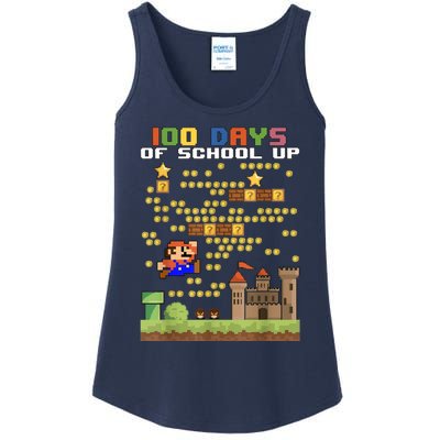 100 Days Of School MariöSüper Gamer Video Game Boys Girls Ladies Essential Tank