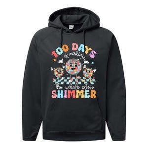 100 Days Of Making Whole Class Shimmer 100th Day Of School Performance Fleece Hoodie