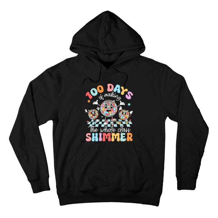 100 Days Of Making Whole Class Shimmer 100th Day Of School Hoodie