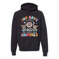 100 Days Of Making Whole Class Shimmer 100th Day Of School Premium Hoodie