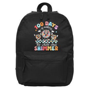 100 Days Of Making Whole Class Shimmer 100th Day Of School 16 in Basic Backpack