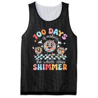 100 Days Of Making Whole Class Shimmer 100th Day Of School Mesh Reversible Basketball Jersey Tank