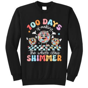 100 Days Of Making Whole Class Shimmer 100th Day Of School Tall Sweatshirt