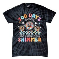 100 Days Of Making Whole Class Shimmer 100th Day Of School Tie-Dye T-Shirt