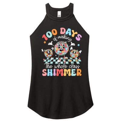 100 Days Of Making Whole Class Shimmer 100th Day Of School Women’s Perfect Tri Rocker Tank