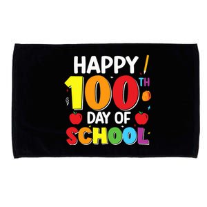 100 Days Of School 100th Day Of School Microfiber Hand Towel