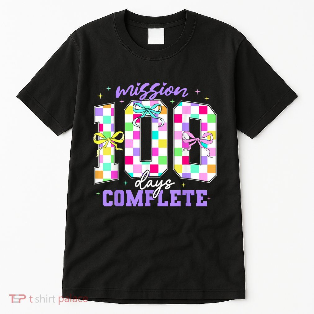 100 Days Of School Teacher Retro Girl 100th Days Of School Tall T-Shirt