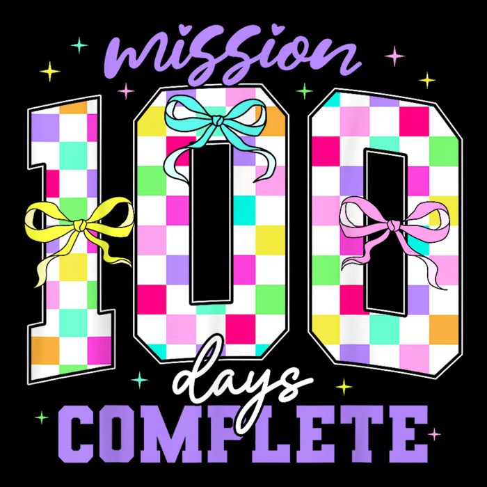 100 Days Of School Teacher Retro Girl 100th Days Of School 7-Panel Snapback Hat