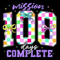 100 Days Of School Teacher Retro Girl 100th Days Of School Cooling Performance Long Sleeve Crew
