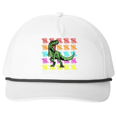 100 Days Of School Snapback Five-Panel Rope Hat