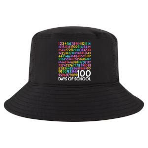 100th Day Of School Teacher Students 100 Days Math Numbers Cool Comfort Performance Bucket Hat