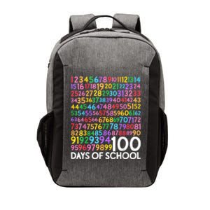 100th Day Of School Teacher Students 100 Days Math Numbers Vector Backpack