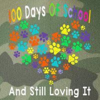 100 Days Of School And Still Loving It Dog Cat 100th Day Legacy Tie Dye Trucker Hat
