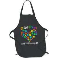 100 Days Of School And Still Loving It Dog Cat 100th Day Apron