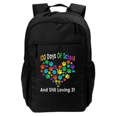 100 Days Of School And Still Loving It Dog Cat 100th Day Backpack