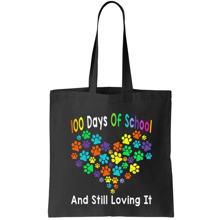 100 Days Of School And Still Loving It Dog Cat 100th Day Bag