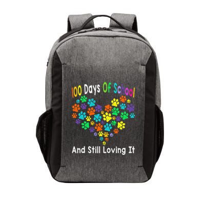 100 Days Of School And Still Loving It Dog Cat 100th Day Vector Backpack