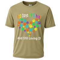 100 Days Of School And Still Loving It Dog Cat 100th Day Performance Shirt