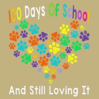 100 Days Of School And Still Loving It Dog Cat 100th Day Button
